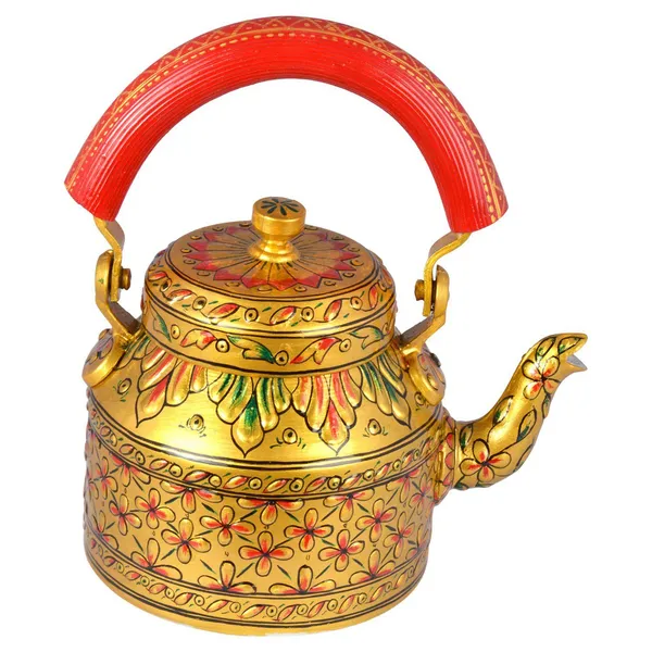 Multicolour_Traditional_Design_Hand_Painted_Tea_Kettle_Pot