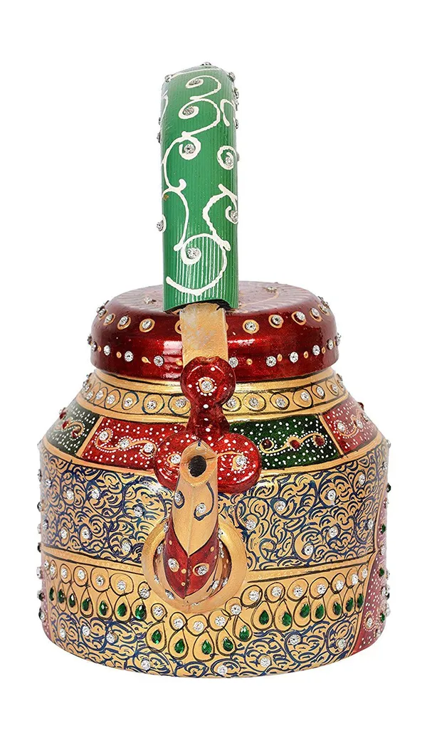 Multicolour_Traditional_Design_Hand_Painted_Tea_Kettle_Pot