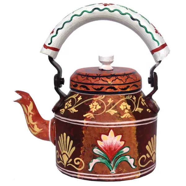 Multicolour_Traditional_Design_Hand_Painted_Tea_Kettle_Pot