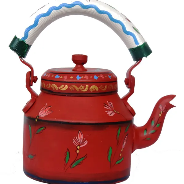 Multicolour_Traditional_Design_Hand_Painted_Tea_Kettle_Pot