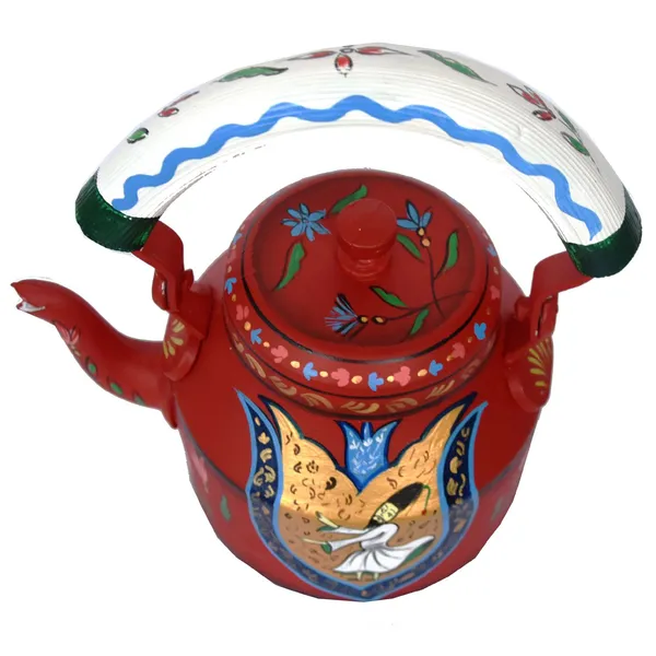 Multicolour_Traditional_Design_Hand_Painted_Tea_Kettle_Pot