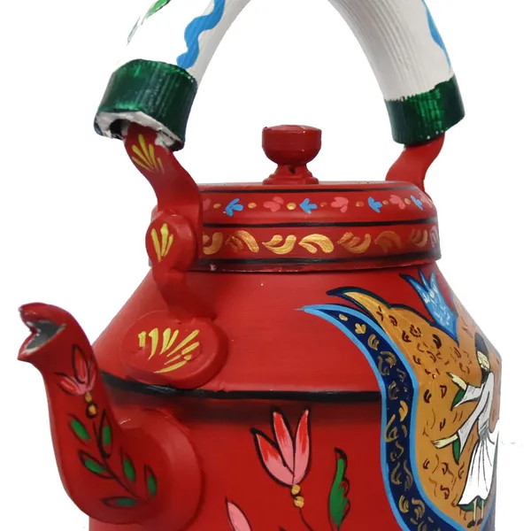 Multicolour_Traditional_Design_Hand_Painted_Tea_Kettle_Pot