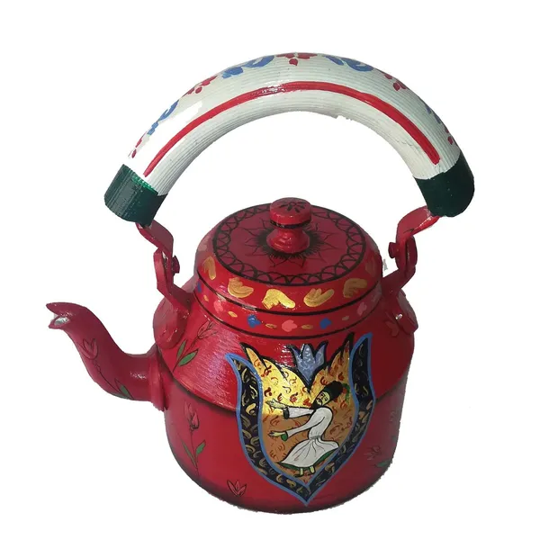 Multicolour_Traditional_Design_Hand_Painted_Tea_Kettle_Pot