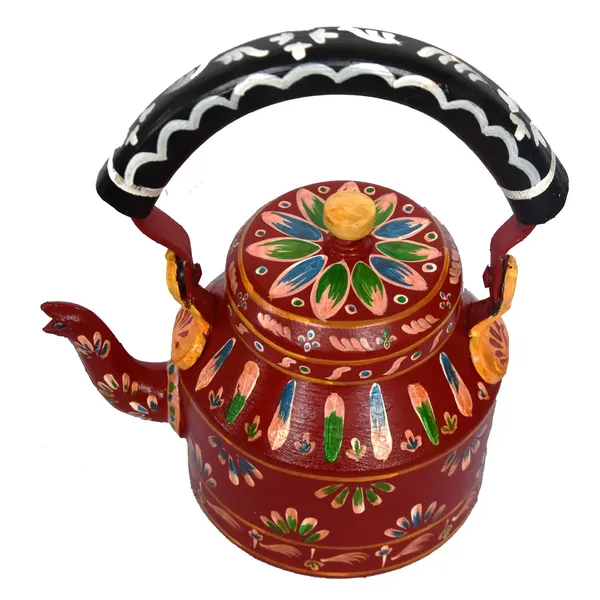 Multicolour_Traditional_Design_Hand_Painted_Tea_Kettle_Pot