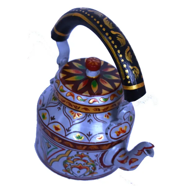 Multicolour_Traditional_Design_Hand_Painted_Tea_Kettle_Pot