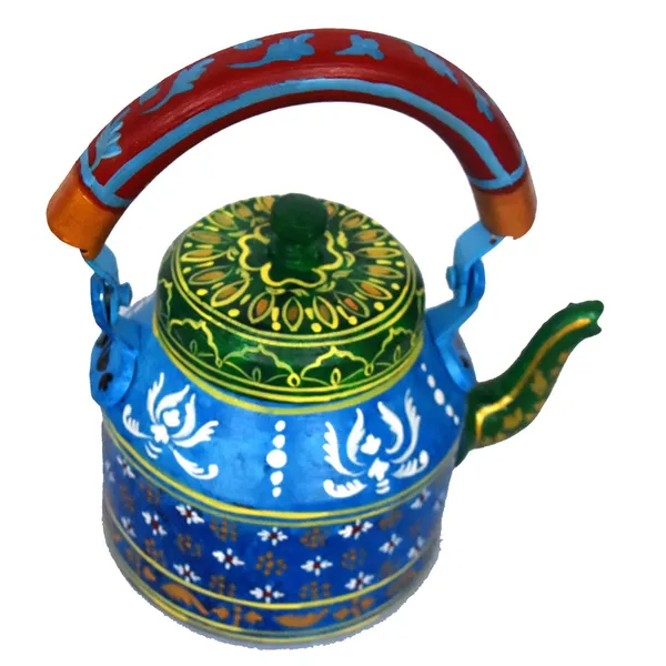 Multicolour_Traditional_Design_Hand_Painted_Tea_Kettle_Pot