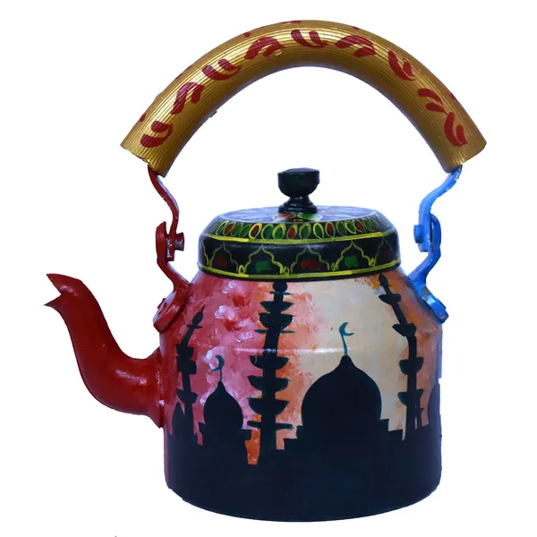 Multicolour_Traditional_Design_Hand_Painted_Tea_Kettle_Pot