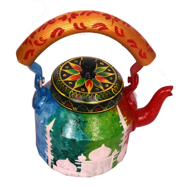 Multicolour_Traditional_Design_Hand_Painted_Tea_Kettle_Pot