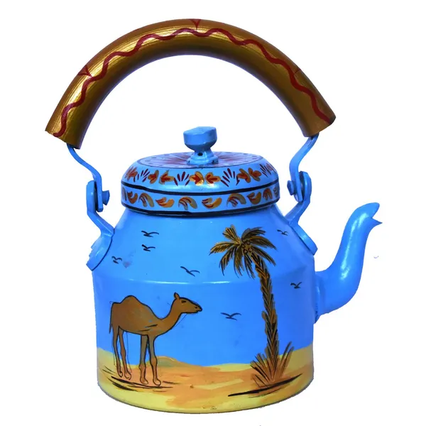 Multicolour_Traditional_Design_Hand_Painted_Tea_Kettle_Pot