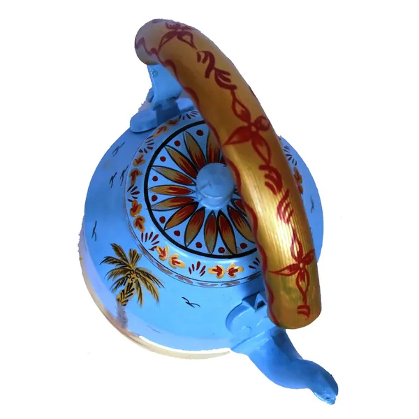 Multicolour_Traditional_Design_Hand_Painted_Tea_Kettle_Pot