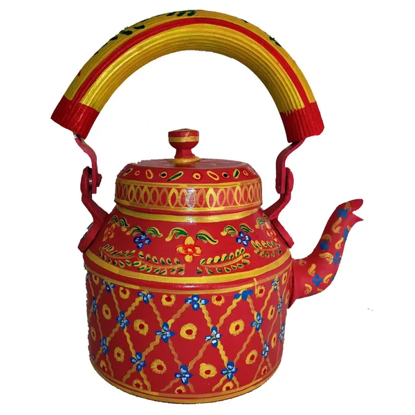 Multicolour_Traditional_Design_Hand_Painted_Tea_Kettle_Pot