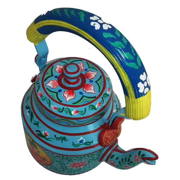 Multicolour_Traditional_Design_Hand_Painted_Tea_Kettle_Pot