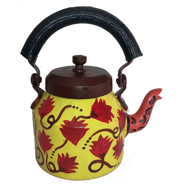 Multicolour_Traditional_Design_Hand_Painted_Tea_Kettle_Pot