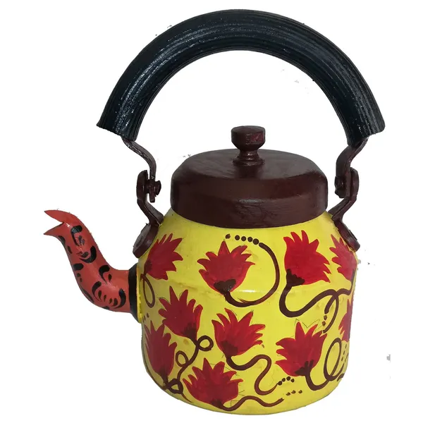 Multicolour_Traditional_Design_Hand_Painted_Tea_Kettle_Pot