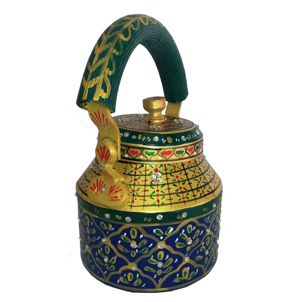 Multicolour_Traditional_Design_Hand_Painted_Tea_Kettle_Pot