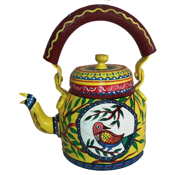 Multicolour_Traditional_Design_Hand_Painted_Tea_Kettle_Pot