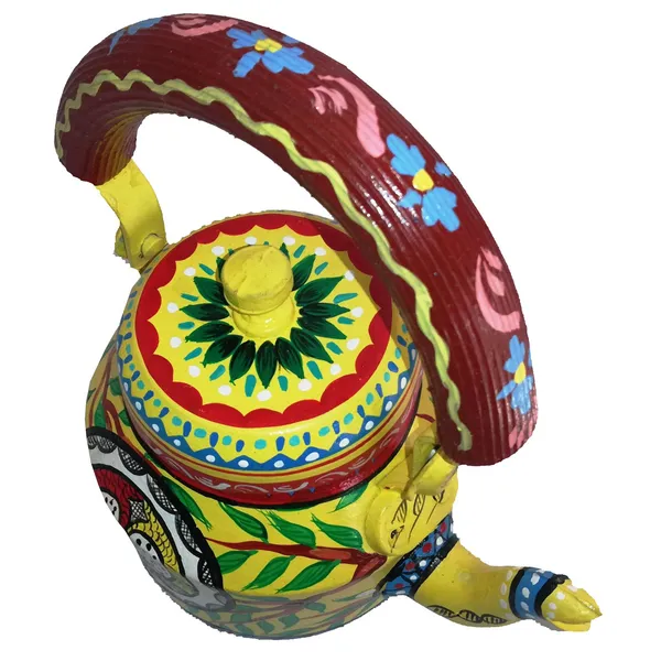 Multicolour_Traditional_Design_Hand_Painted_Tea_Kettle_Pot
