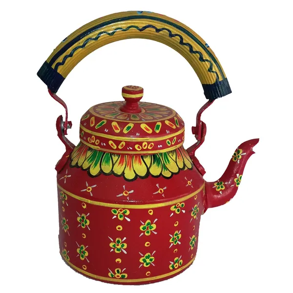 Multicolour_Traditional_Design_Hand_Painted_Tea_Kettle_Pot