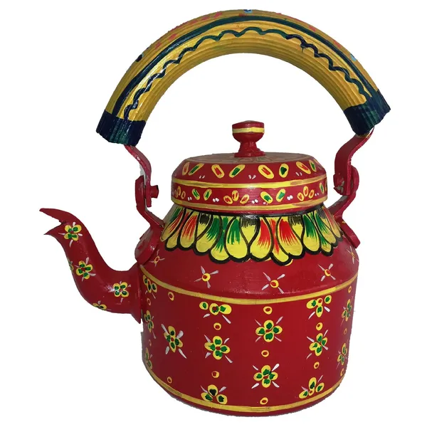 Multicolour_Traditional_Design_Hand_Painted_Tea_Kettle_Pot