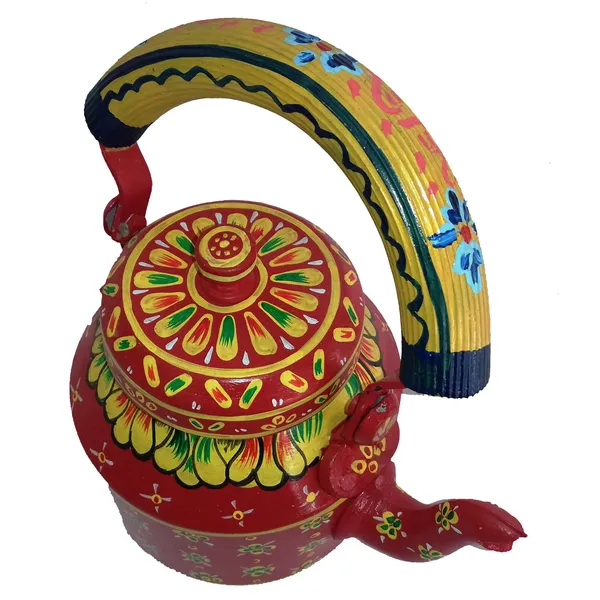 Multicolour_Traditional_Design_Hand_Painted_Tea_Kettle_Pot