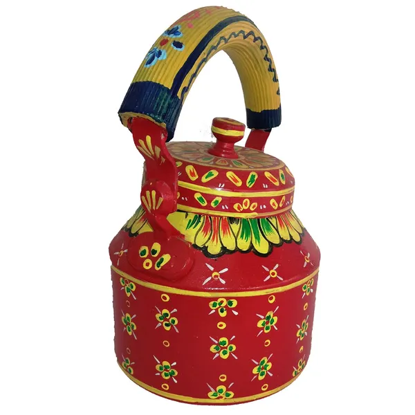 Multicolour_Traditional_Design_Hand_Painted_Tea_Kettle_Pot