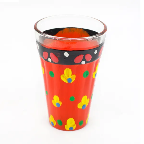 Multicolour_Traditional_Hand_Painted_Figurine_Aluminium_Tea_Kettle_Pot_Set