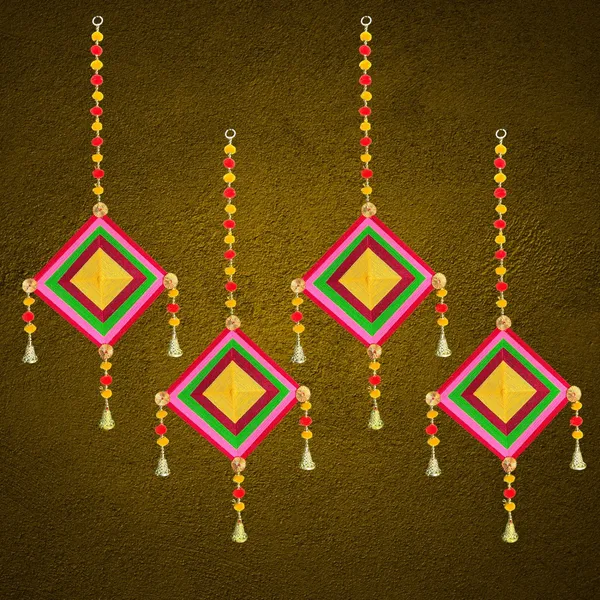 Multicolour_Handmade_Traditional_Design_Woolen_Kites_With_Beads_Pack_Of_4
