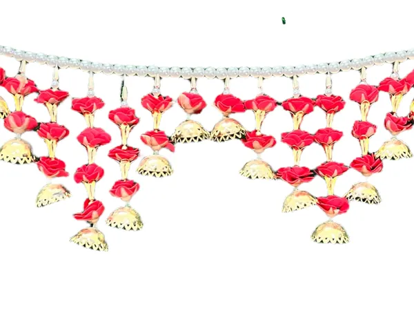 Multicolour_Decorative_Handcrafted_Flower_Door_Toran_With_Beads