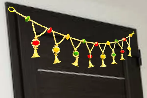 Multicolour_Decorative_Handmade_Beads_&_Pom_Pom_Door_Toran