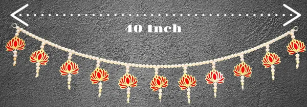 Multicolour_Decorative_Handmade_Traditional_Lotus_Door_Toran
