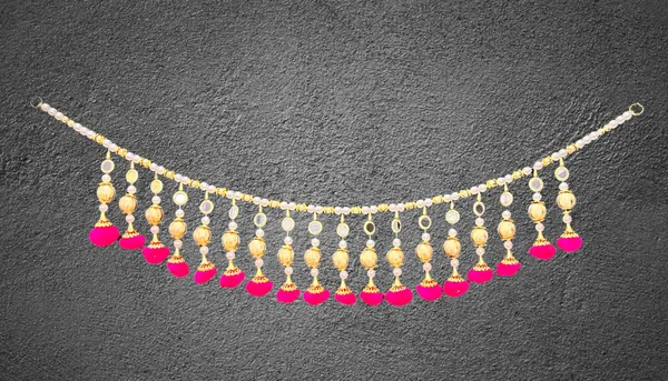 Multicolour_Decorative_Handcrafted_Door_Toran_With_Gota_Ball