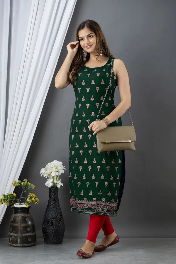 Green_Viscose_Rayon_Printed_Straight_Kurta_For_Women