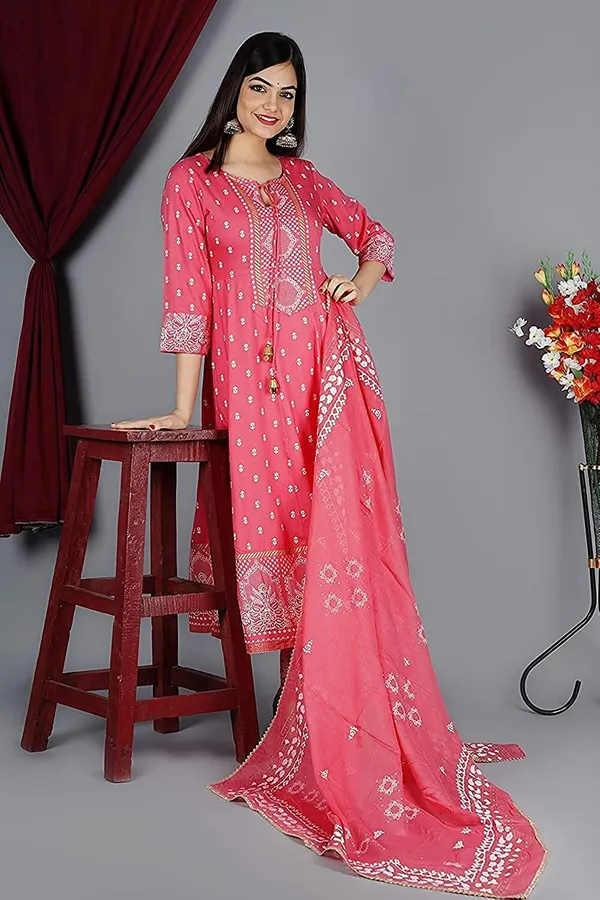 Pink_Viscose_Rayon_Printed_Kurta_Palazzo_Set_For_Women