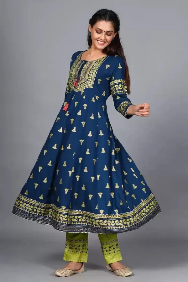 Black_Viscose_Rayon_Printed_Kurta_Palazzo_Set_For_Women
