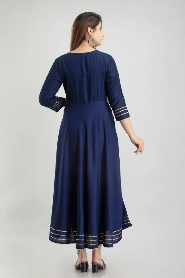 Dark_Blue_Viscose_Rayon_Striped_A-Line_Kurta_For_Women