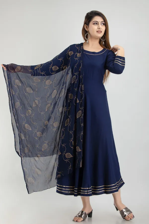 Dark_Blue_Viscose_Rayon_Striped_A-Line_Kurta_For_Women
