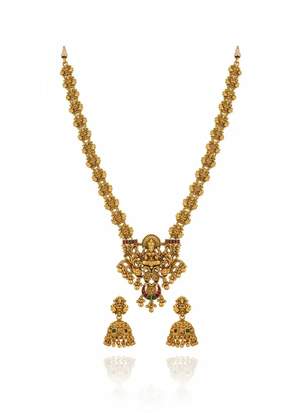 Golden_Premium____Necklace_Set_For_Women