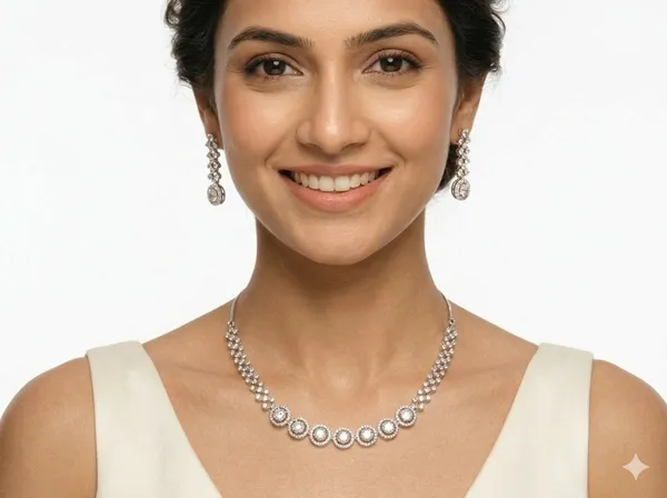 Silver_White_Premium____With_Stone_Choker_Set_For_Women