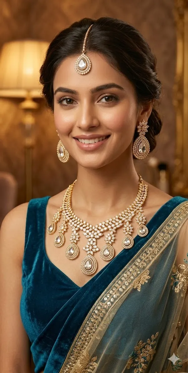 Gold_Premium__With_American_Diamond_Jewellery_Set_For_Women