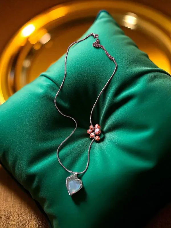 Silver_And_Blue_Premium____Necklace_For_Women