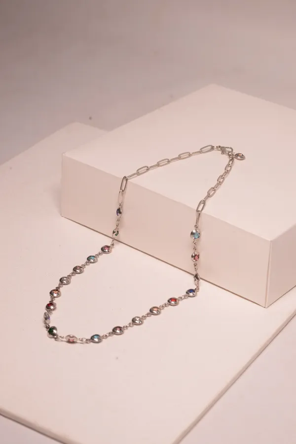 Silver_With_Multicolor_Premium____Necklace_For_Women