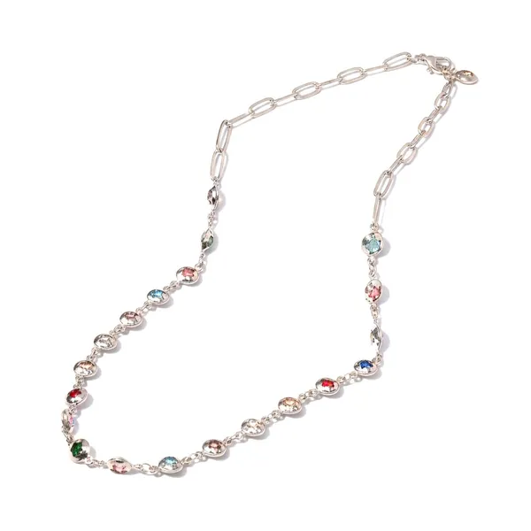 Silver_With_Multicolor_Premium____Necklace_For_Women