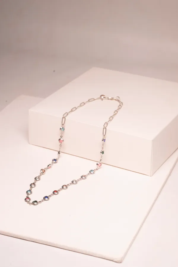 Silver_With_Multicolor_Premium____Necklace_For_Women