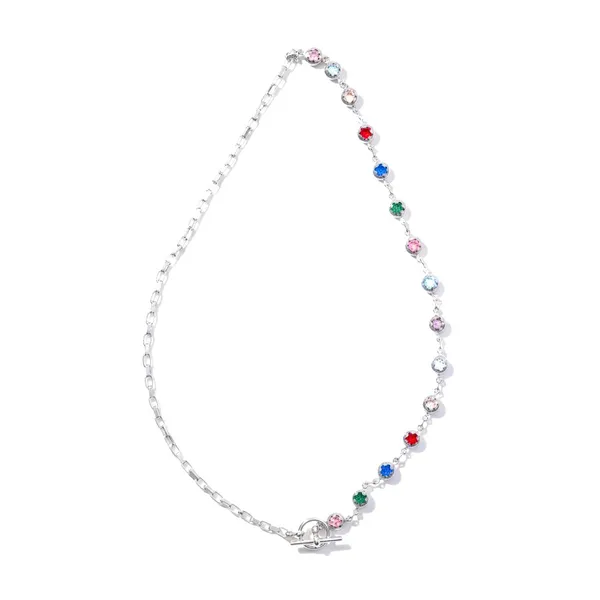 Silver_With_Multicolor_Premium____Necklace_For_Women