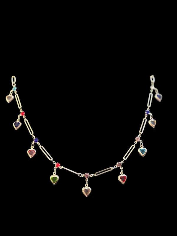 Golden_With_Multicolor_Premium____Necklace_For_Women