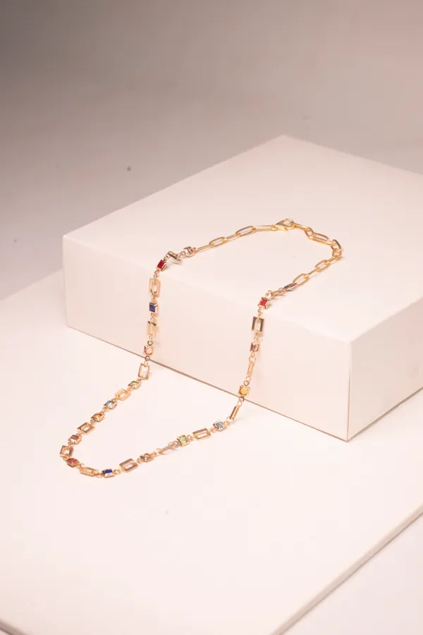 Golden_With_Multicolor_Premium____Necklace_For_Women