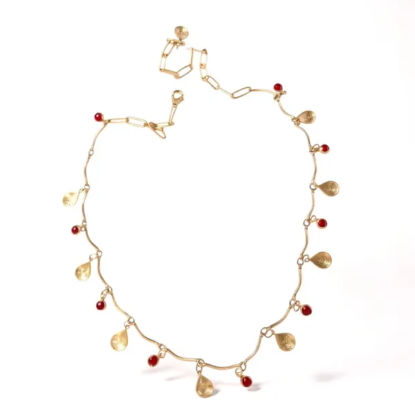 Golden_And_Red_Premium____Necklace_For_Women