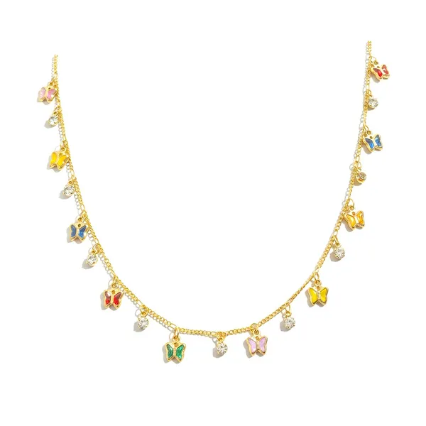 Golden_With_Multicolor_Premium____Necklace_For_Women