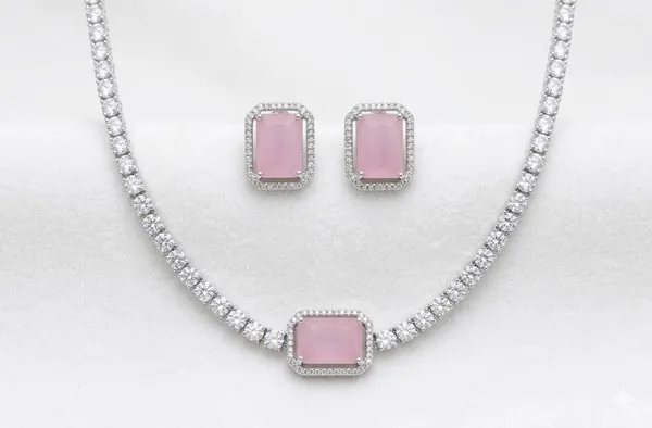 Pink_Premium____With_American_Diamond_Stone_Choker_Set_For_Women