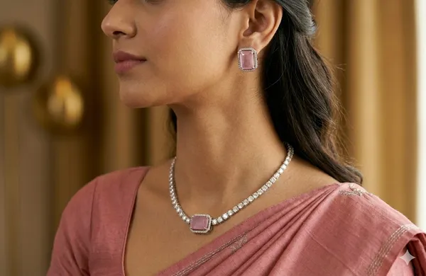Pink_Premium____With_American_Diamond_Stone_Choker_Set_For_Women